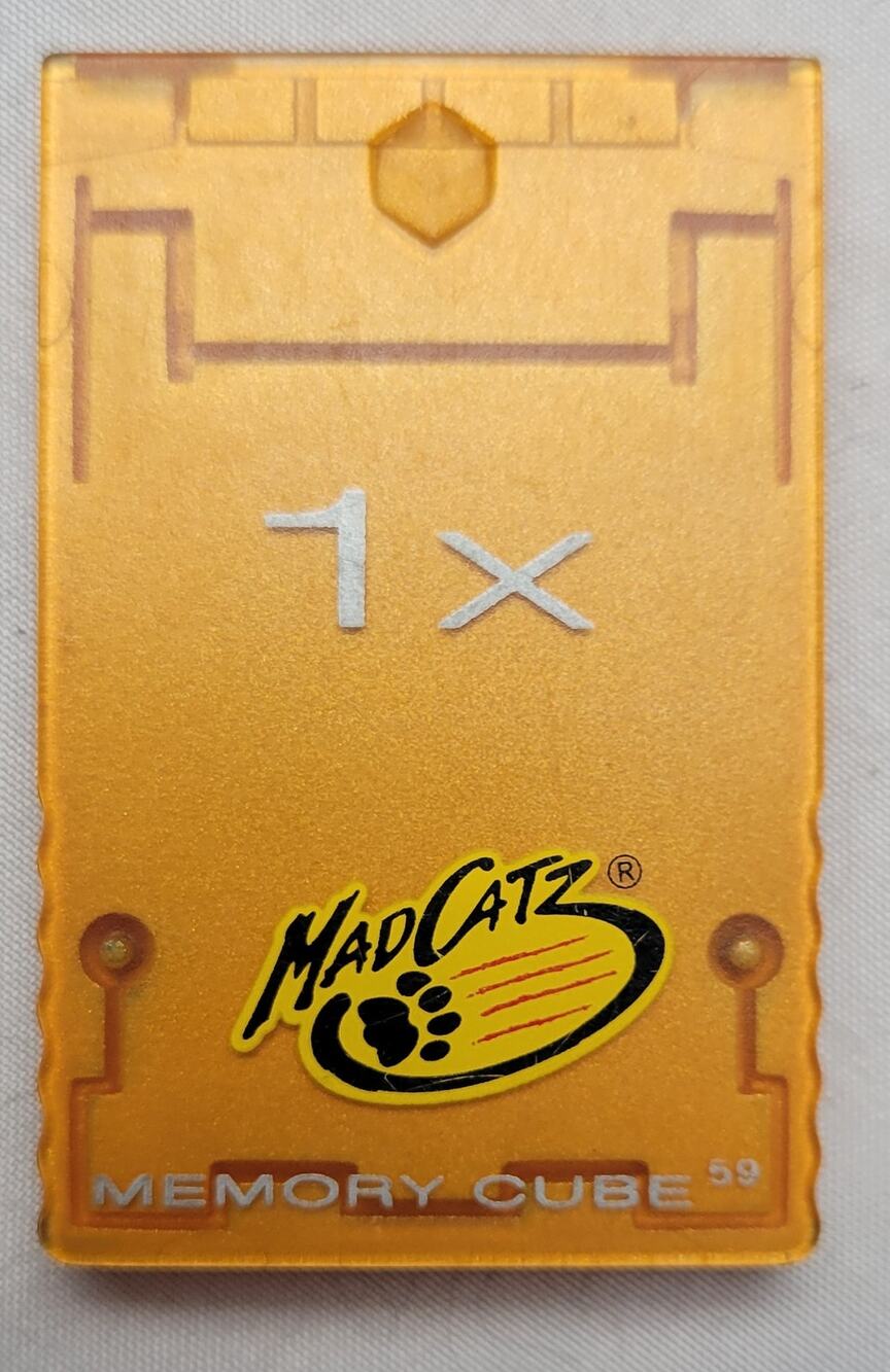 Nintendo Gamecube MadCatz 1x Memory Card